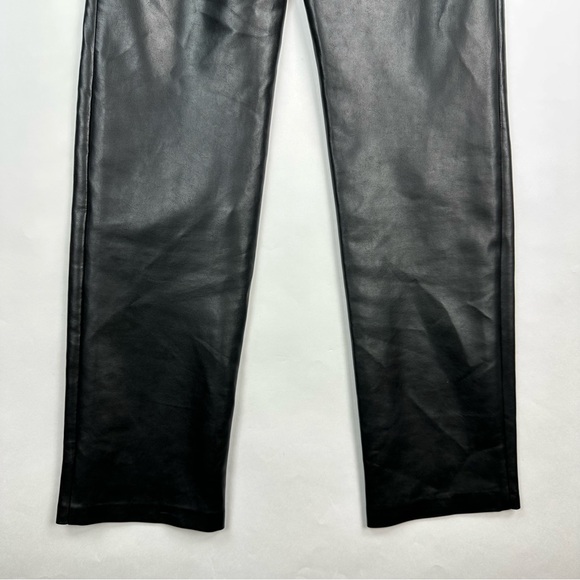 Aritzia Wilfred Vegan Leather Melina Pants Size 0 - Picture 7 of 10